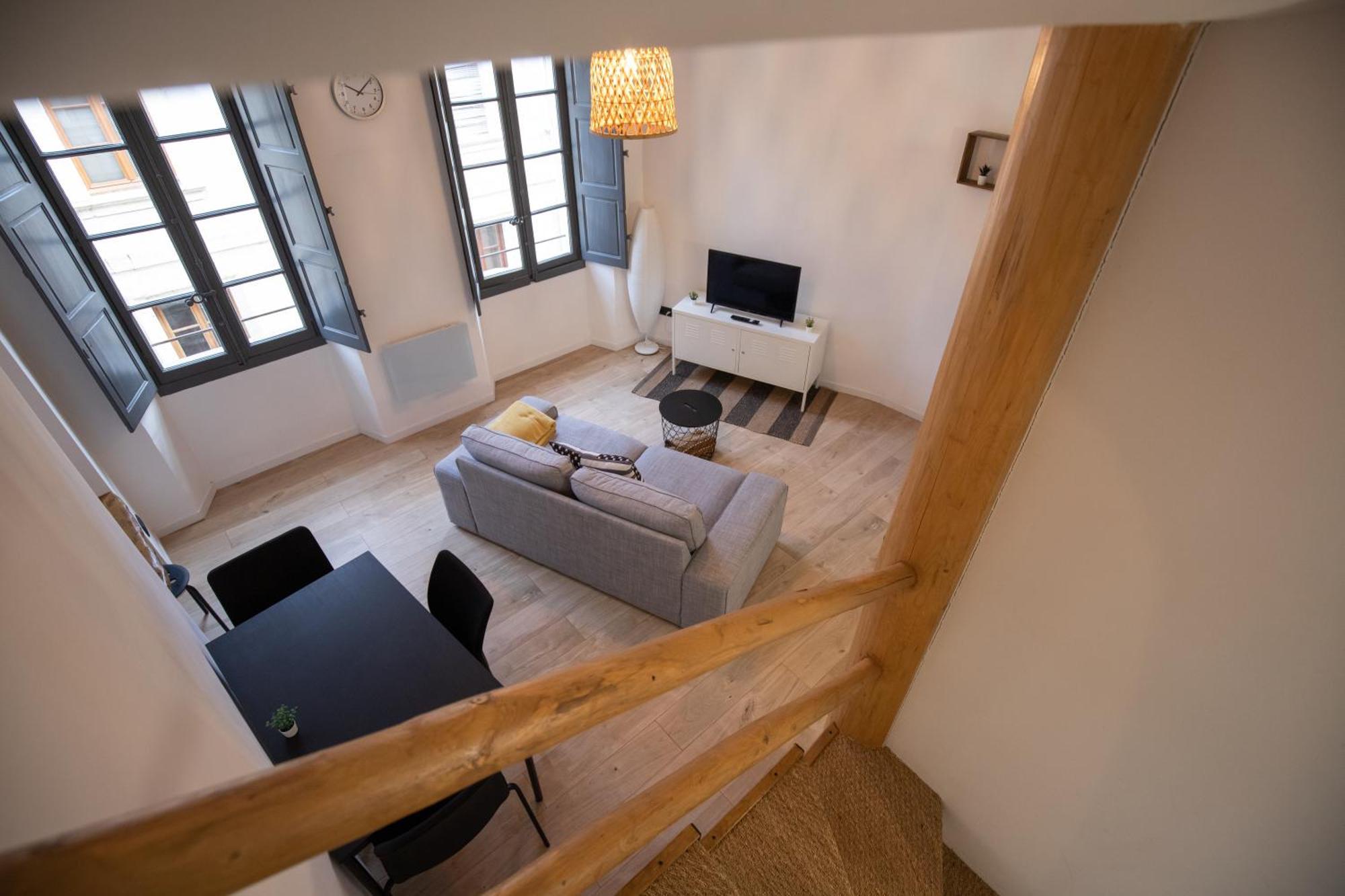 شقة Le Duplex - Hypercentre - Wifi كارْبُنْترا المظهر الخارجي الصورة